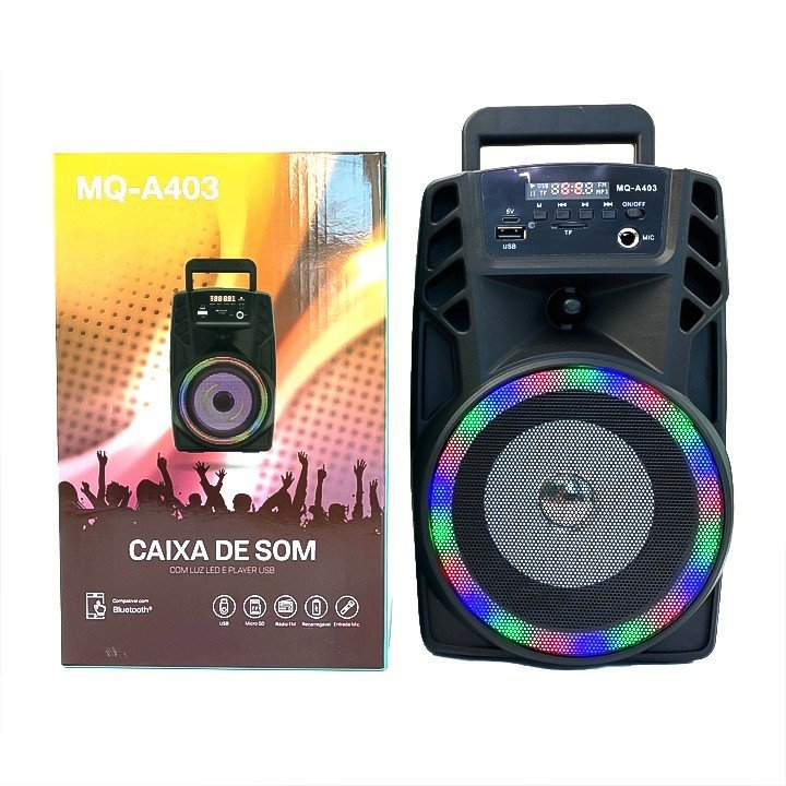 Loa bluetooth mini hát karaoke tặng kèm mic MQ-A403 Loa kẹo kéo mini nghe nhạc cực đã Có Đài FM , thẻ nhớ, USB -dc5047