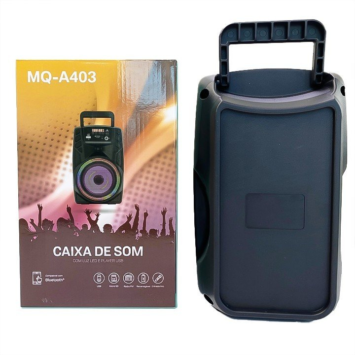 Loa bluetooth mini hát karaoke tặng kèm mic MQ-A403 Loa kẹo kéo mini nghe nhạc cực đã Có Đài FM , thẻ nhớ, USB -dc5047