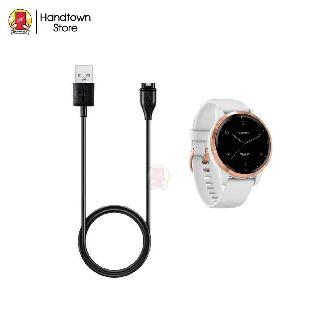 Dây Sạc Thay Thế Cho Đồng Hồ Garmin Vivoactive 4S Dây Tiêu Chuẩn USB A Handtown