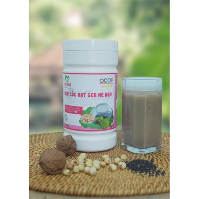 Bột Ngũ Cốc Hạt Sen Mè Đen Dinh Dưỡng Mẹ Mít - Cung Cấp Dinh Dưỡng Giảm Cân Giữ Dáng