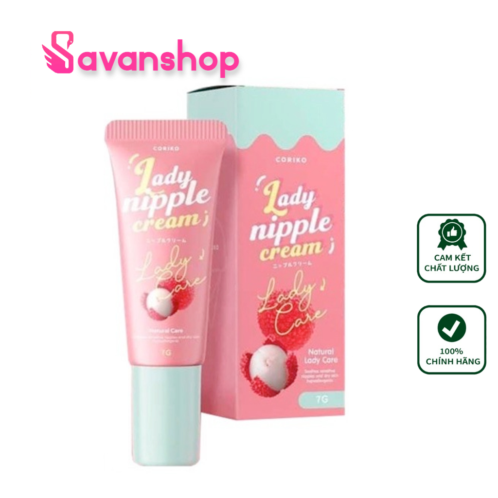 Kem Thâm Vú và Môi Lady Nipple Cream Thái Lan