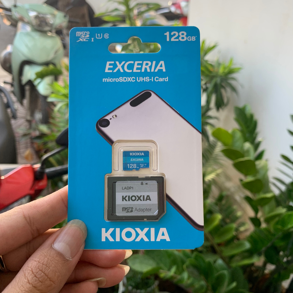 Thẻ nhớ 128GB MicroSD Kioxia Exceria 100/15 MBs, Bảo Hành 5 Năm, Bảo hành 1 đổi 1, Hàng Chính Hãng
