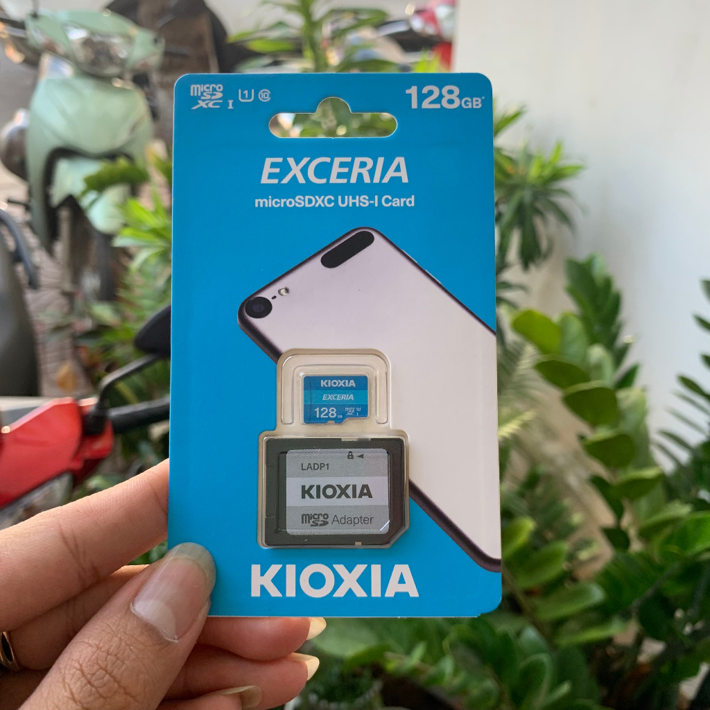 Thẻ nhớ 128GB MicroSD Kioxia Exceria 100/15 MBs, Bảo Hành 5 Năm, Bảo hành 1 đổi 1, Hàng Chính Hãng