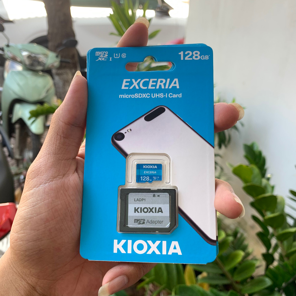 Thẻ nhớ 128GB MicroSD Kioxia Exceria 100/15 MBs, Bảo Hành 5 Năm, Bảo hành 1 đổi 1, Hàng Chính Hãng