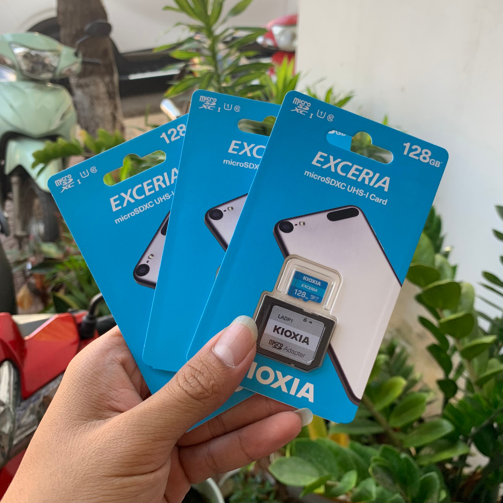 Thẻ nhớ 128GB MicroSD Kioxia Exceria 100/15 MBs, Bảo Hành 5 Năm, Bảo hành 1 đổi 1, Hàng Chính Hãng