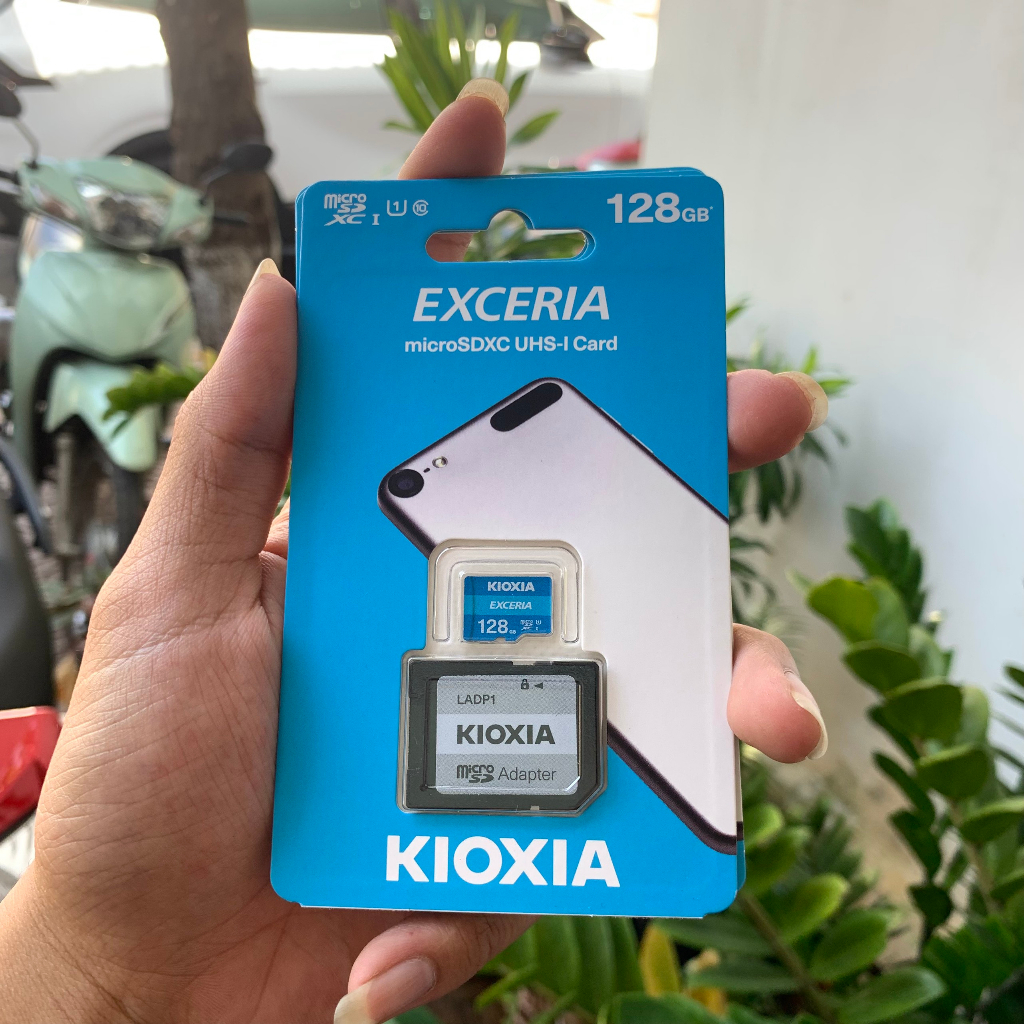 Thẻ nhớ 128GB MicroSD Kioxia Exceria 100/15 MBs, Bảo Hành 5 Năm, Bảo hành 1 đổi 1, Hàng Chính Hãng