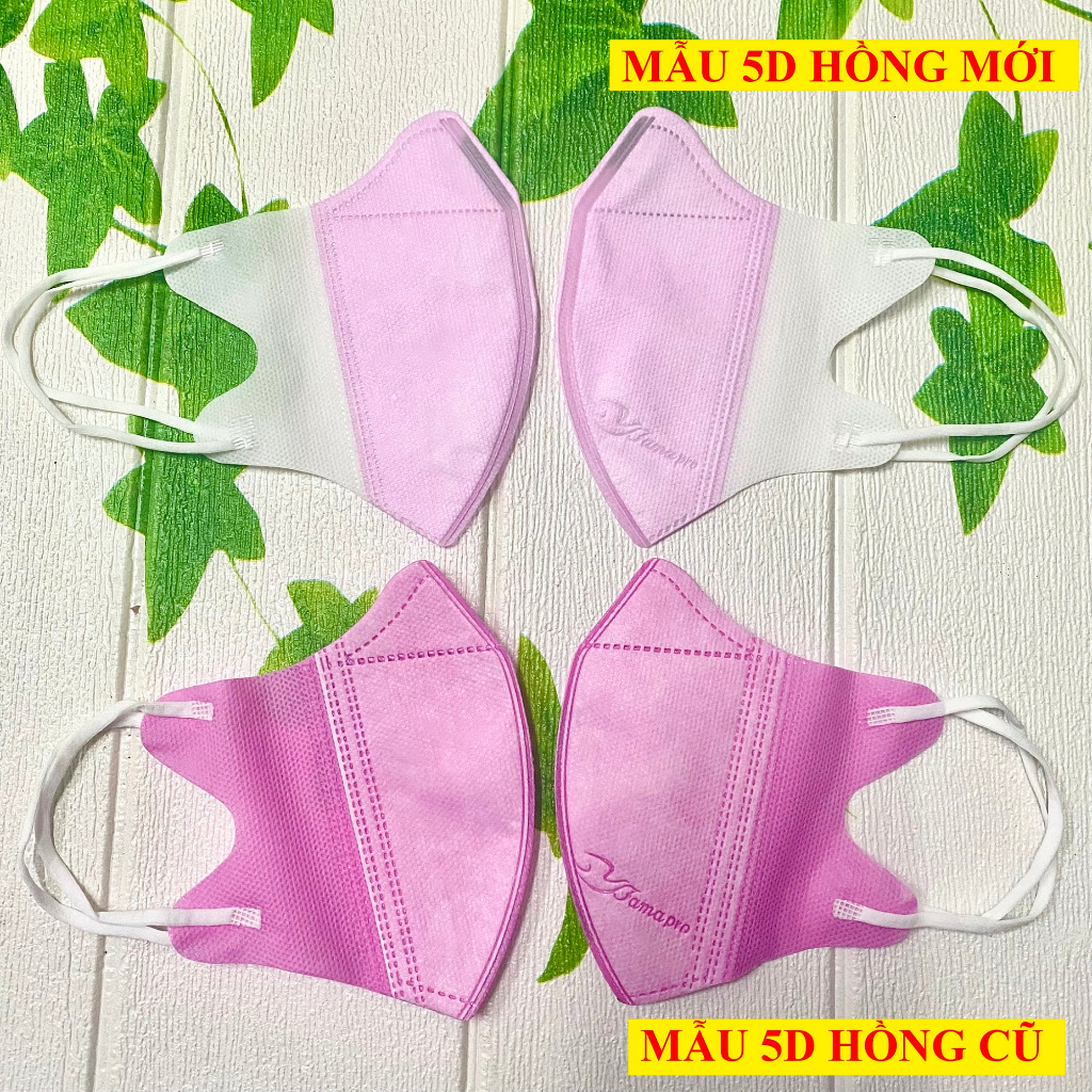 100 Cái khẩu trang 5D NAM ANH FAMAPRO 3 lớp kháng khuẩn