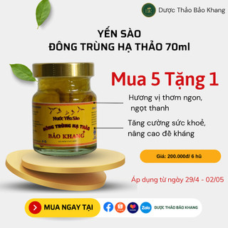 Yến sào Đông Trùng Hạ Thảo Bảo Khang