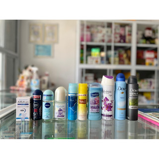 Lăn nách , xịt khử mùi các loại dove, nivea, levina