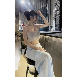 set bộ váy đính đá cho nữ
