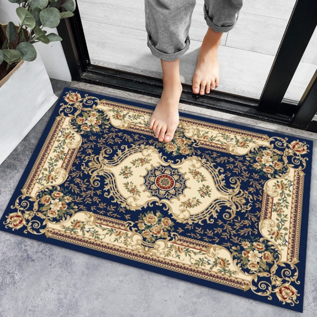Combo 6 thảm lau chân , thảm chùi chân bali đế cao su chống trơn trượt - 40cm x 60cm