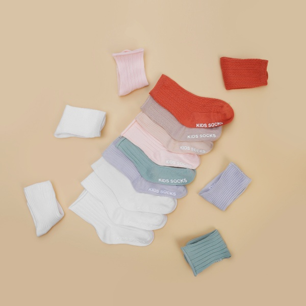 Bộ 2 Tất Kids Socks Mềm Mịn Thấm Hút Cho Bé - SAOLA KIDS CLOTHING - HP019