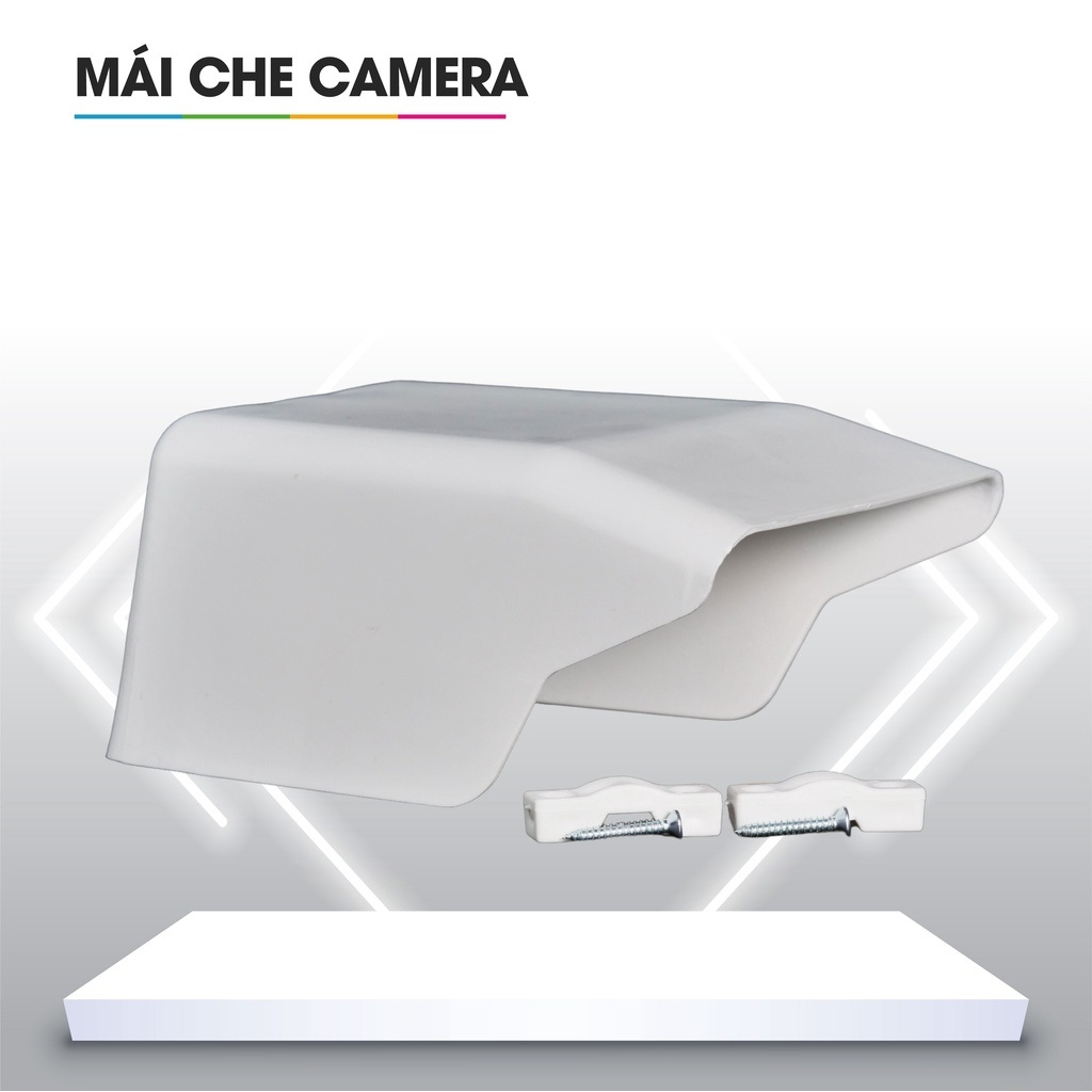 Mái Che Cho Camera Ngoài Trời Bằng Nhựa, Bảo Vệ Camera Dưới Nắng Mưa, Phù Hợp Với Nhiều Loại Camera