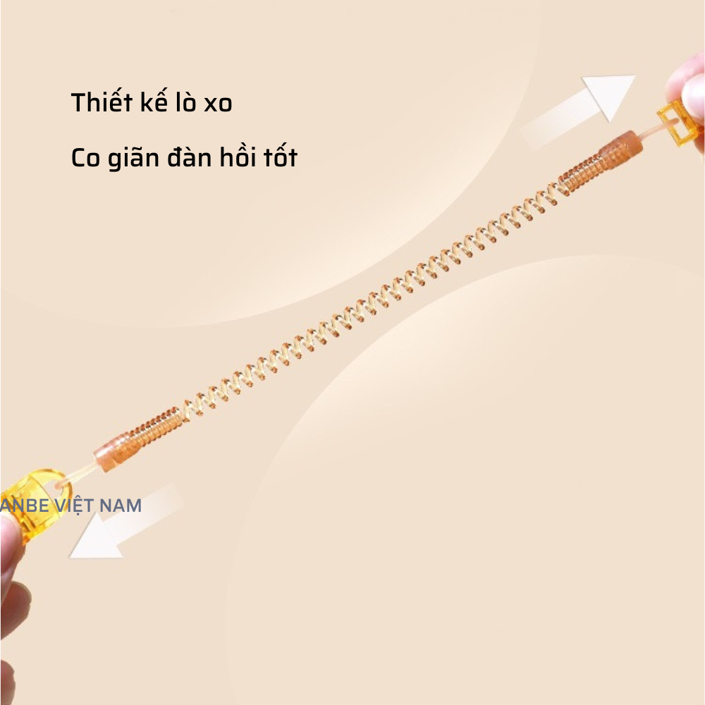 Dây Đeo Kẹp Giữ Núm Giả Túi Nhai Gặm Nướu Hoa Quả Cho Bé ANBE