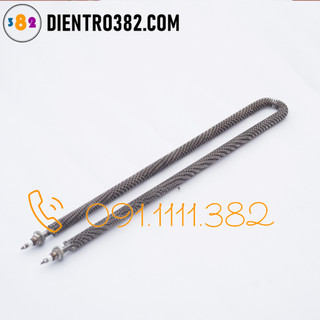 U sấy 80cm, điện trở sấy chữ u chiều dài 80cm có cánh tản nhiệt điện áp 220v/380v