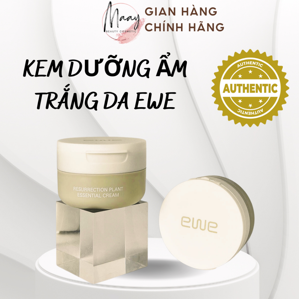 Kem dưỡng da EWE RESURRECTION PLANT ESSENTIAL CREAM YGEC50 50g dưỡng trắng, cấp ẩm giúp da luôn sáng mịn