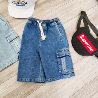 Quần Short jean ZaRa xuất dư xịn bé trai sz4-12T. Quần jean zara dài quá gối
