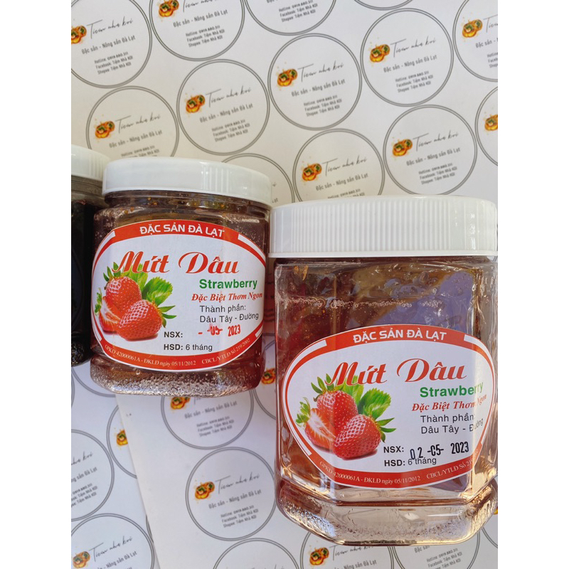 Mứt Dâu Tây • Dâu Tằm | 400-800gr | Đặc sản Đà Lạt