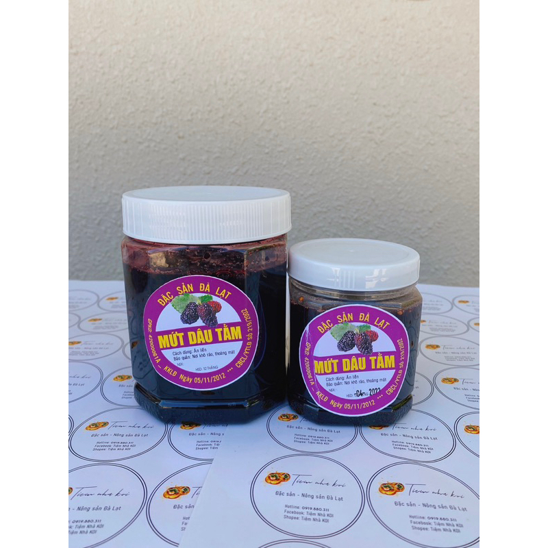 Mứt Dâu Tây • Dâu Tằm | 400-800gr | Đặc sản Đà Lạt