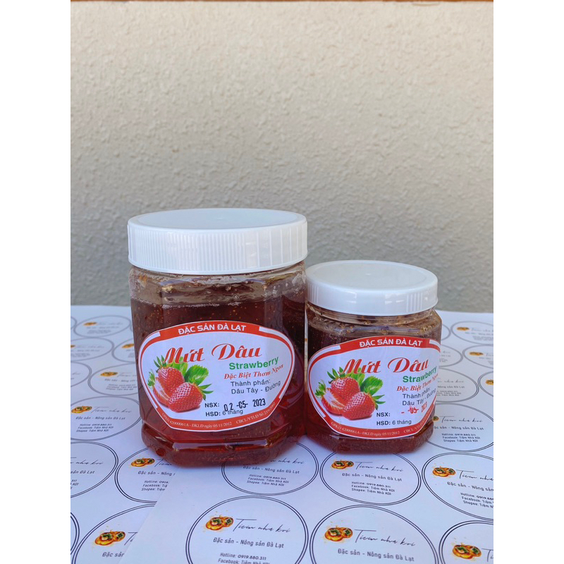 Mứt Dâu Tây • Dâu Tằm | 400-800gr | Đặc sản Đà Lạt