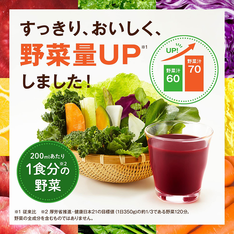 Nước ép rau củ quả nguyên chất Kagome 720ml Berry Salad - Hachi Hachi Japan Shop