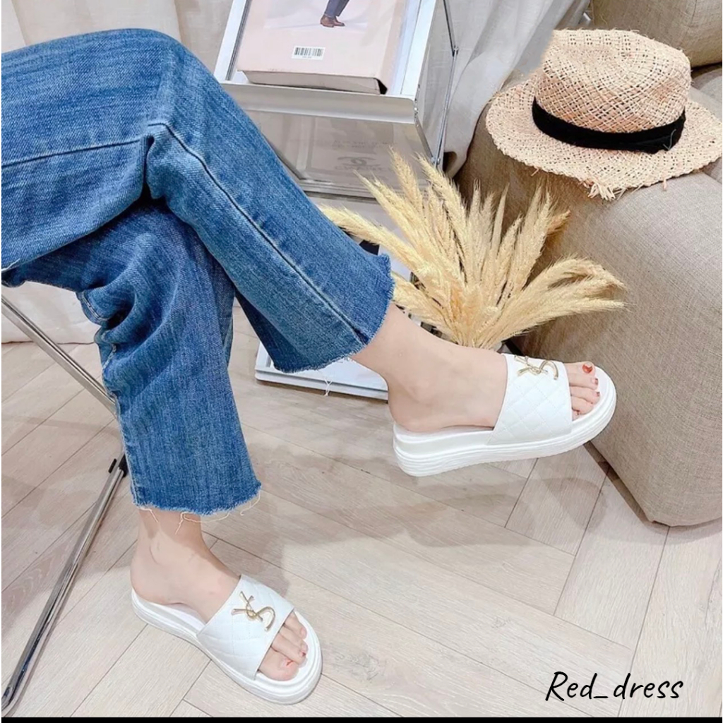 Dép nữ Đế bánh mì siêu nhẹ 5cm -RedDress