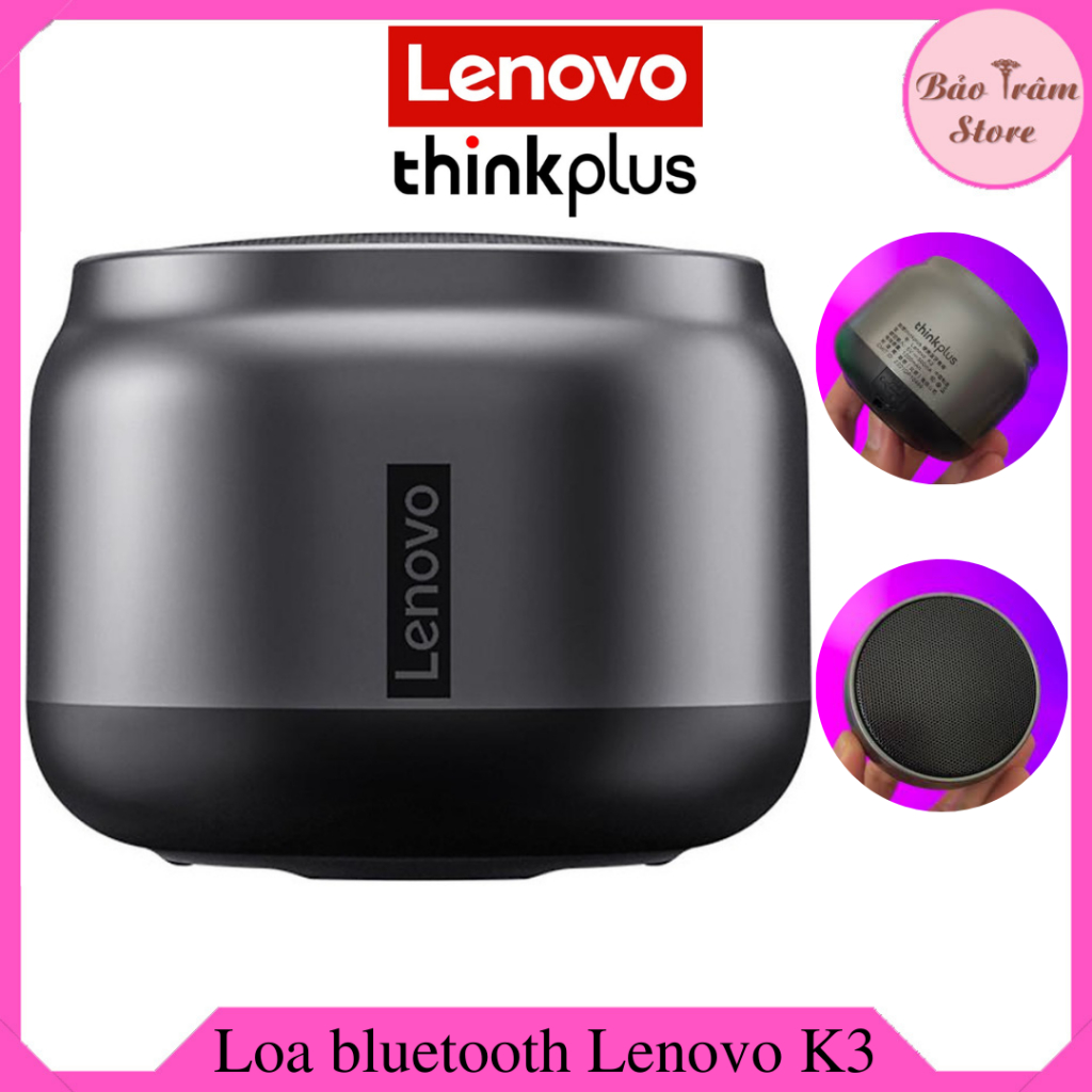Loa bluetooth Lenovo K3, âm thanh sống động, pin trâu, kết nối bluetooth hỗ trợ chức năng TWS