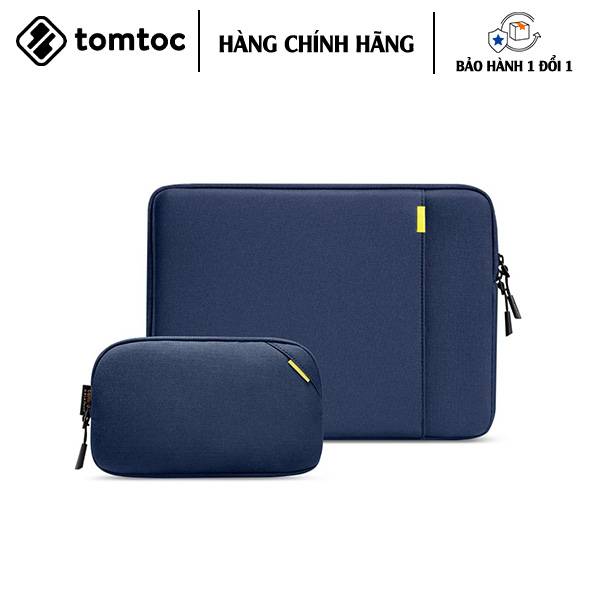 TÚI CHỐNG SỐC TOMTOC DEFENDER-A13 LAPTOP SLEEVE KIT FOR 13-INCH MACBOOK AIR/PRO Bảo vệ cấp quân đội