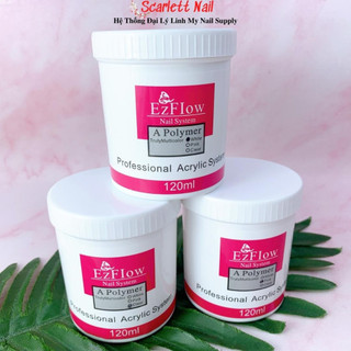 Bột đắp móng ezflow bột dẻo mịn không vón cục hủ 120ml