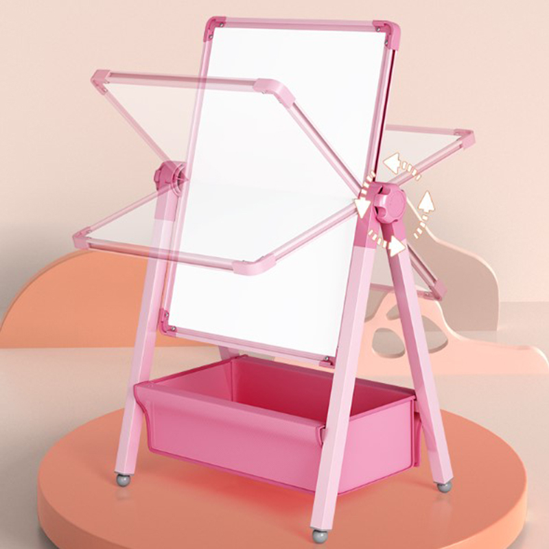 Bảng vẽ giáo dục 2 mặt cho bé, có từ tính tặng kèm nhiều phụ kiện