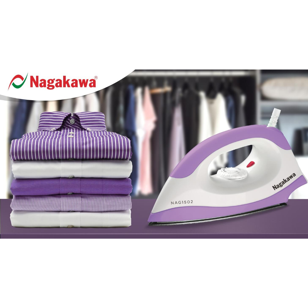 Bàn Ủi Khô Nagakawa NAG1502 - Hãng Chính Hãng