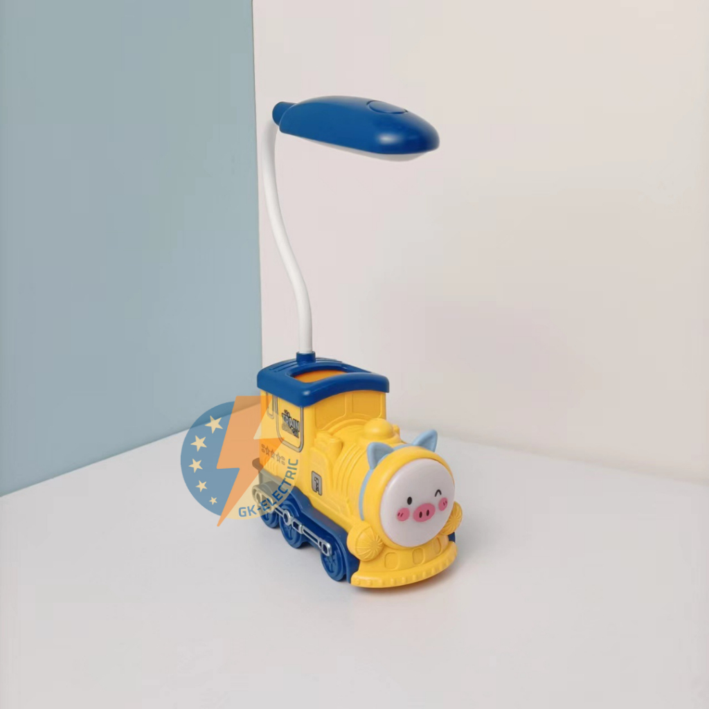 Đèn bàn , đèn ngủ LED Cổng USB hình đầu máy tàu hỏa - hình Xe