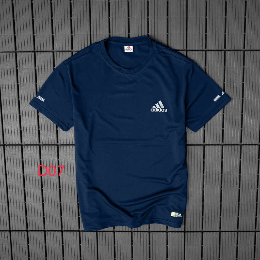 Áo Thun Nam Thể Thao Cổ Tròn Chất Cá Sấu Cao Cấp Co Dãn 4 Chiều Thoáng Mát