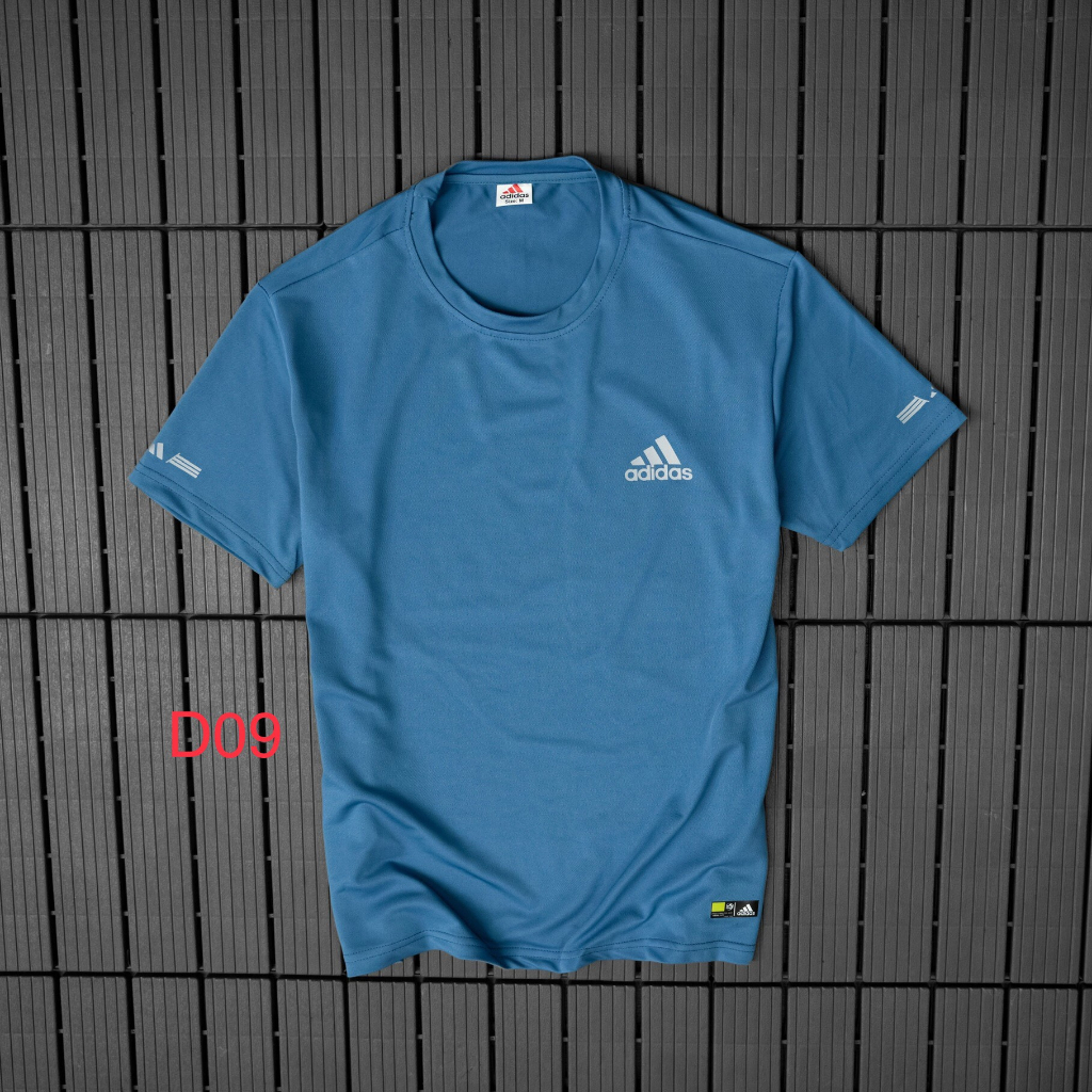 Áo Thun Nam Thể Thao Cổ Tròn Chất Cá Sấu Cao Cấp Co Dãn 4 Chiều Thoáng Mát