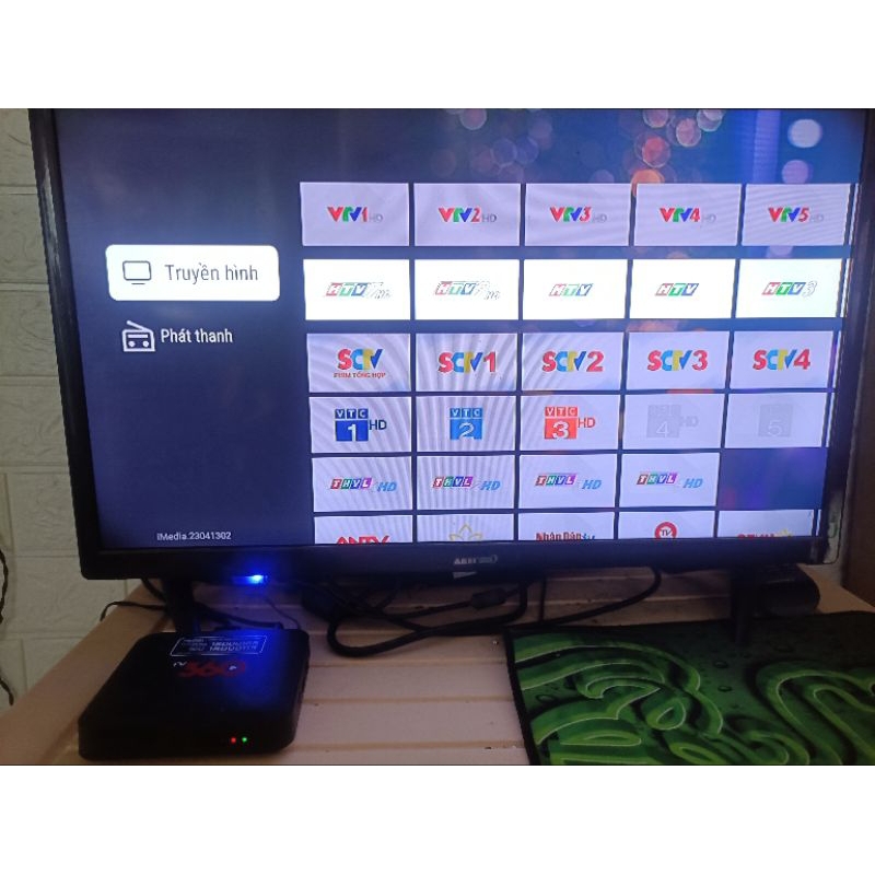 TV360 Viettel android TV box không cần tài khoản xem miễn phí mãi mãi.