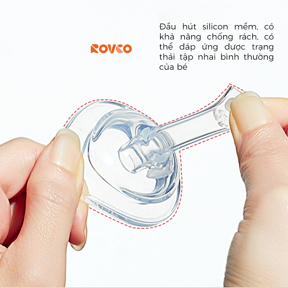 Bình Uống Sữa ROVCO RK-N1061 Hoạt Hình Chống Sặc 240ml