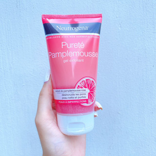 Sữa rửa mặt ,tẩy da chết Neutrogena Purete Pamplemousse 150ml dành cho mọi loại da