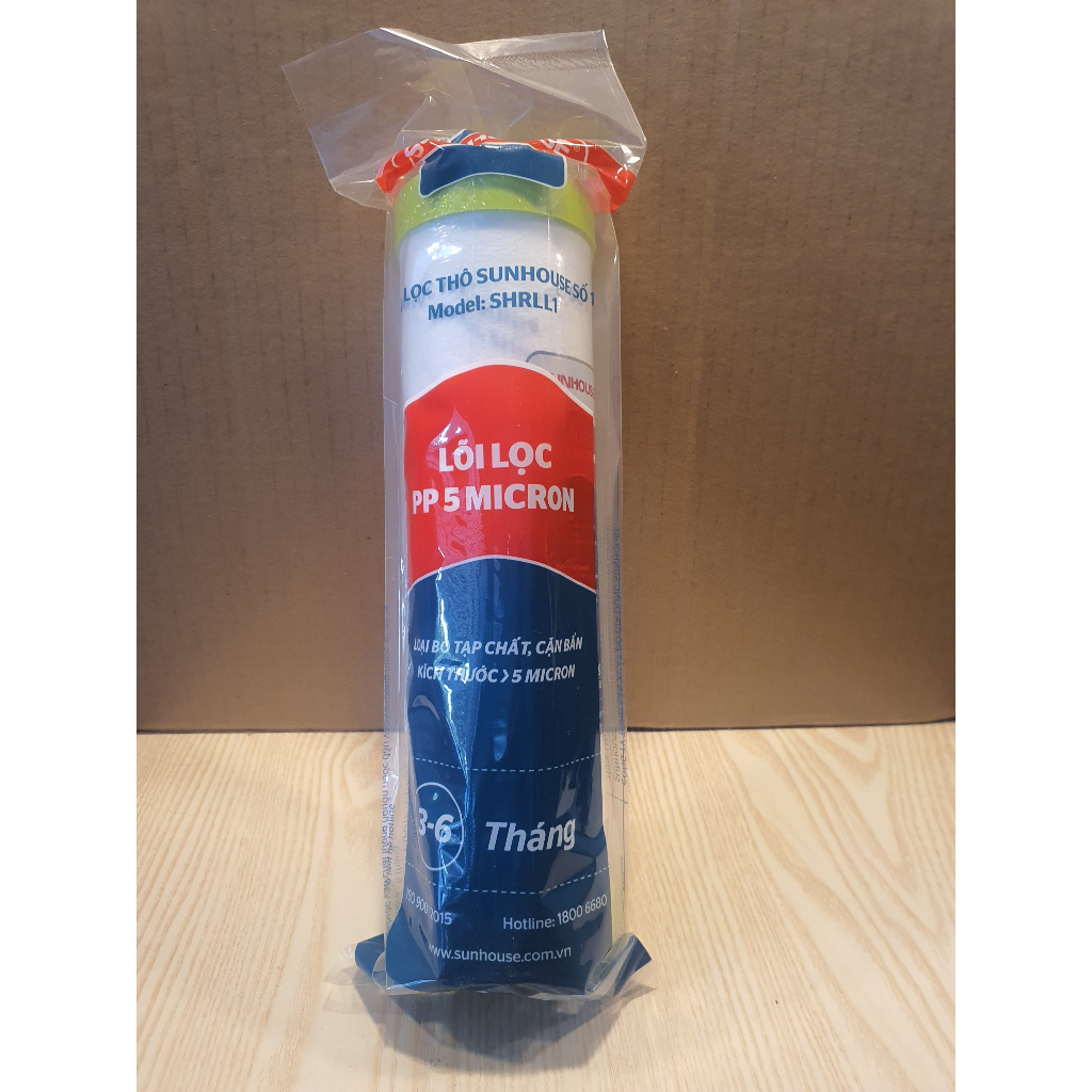 Bộ 3 lõi lọc nước sunhouse 123 chính hãng - Lõi lọc nước sunhouse.