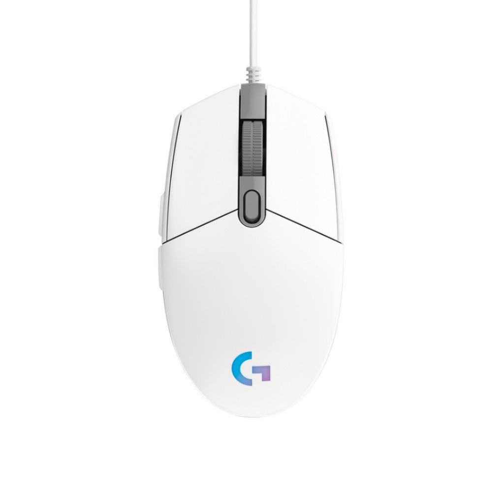 Chuột game có dây Logitech G102 Lightsync - Tùy chỉnh RGB đầy màu sắc, 6 nút lập trình, nhẹ