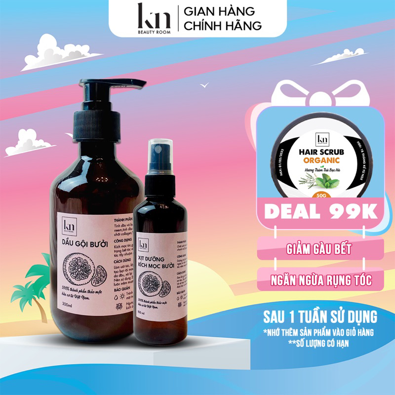 Dầu gội bồ kết HOA SEN TRẮNG thảo dược giúp mọc tóc nhanh dài cô đặc giảm gàu thiên nhiên an toàn KN Beauty Room