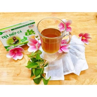 TRÀ DIẾP CÁ LỤA VY – THANH NHIỆT, GIẢI ĐỘC, MÁT GAN! ( Trà túi lọc 35 gói)