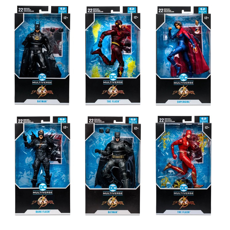 Mô hình McFarlane Toys DC Multiverse The Flash Movie Wave