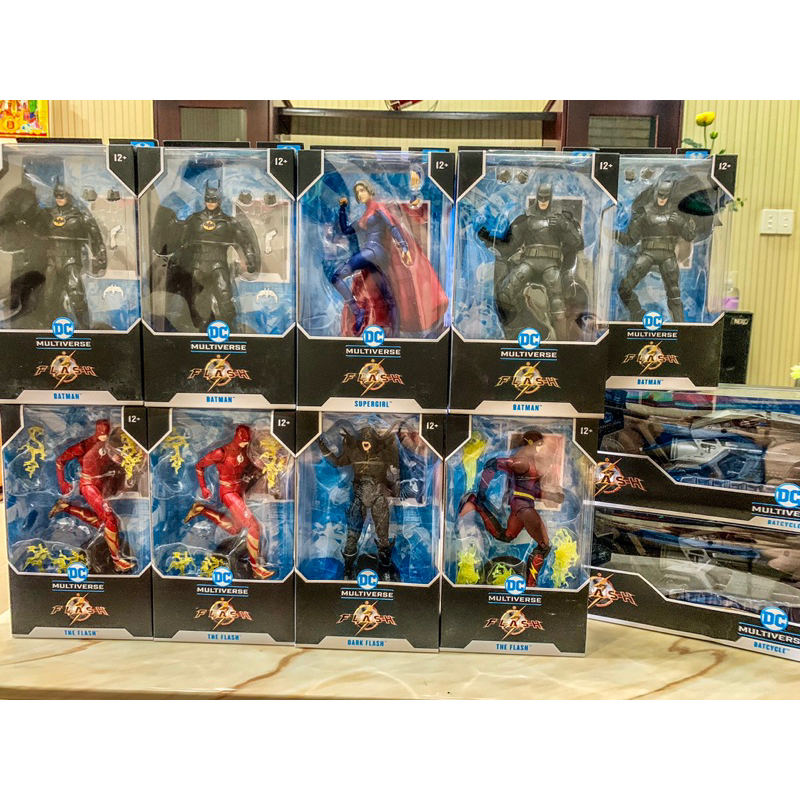 Mô hình McFarlane Toys DC Multiverse The Flash Movie Wave