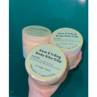 Kem ủ trắng body siêu cấp