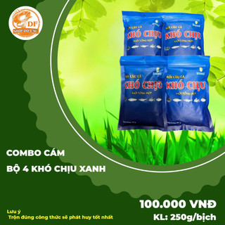 Mồi câu cá khó chịu xanh -duyfishing