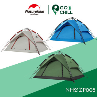 Lều cắm trại dã ngoại tự bung Naturehike 3-4 người NH21ZP008