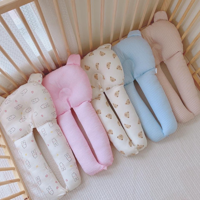 Gối chặn chữ U đa năng Monona, gối đầu, gối chặn, gối ôm cho trẻ sơ sinh