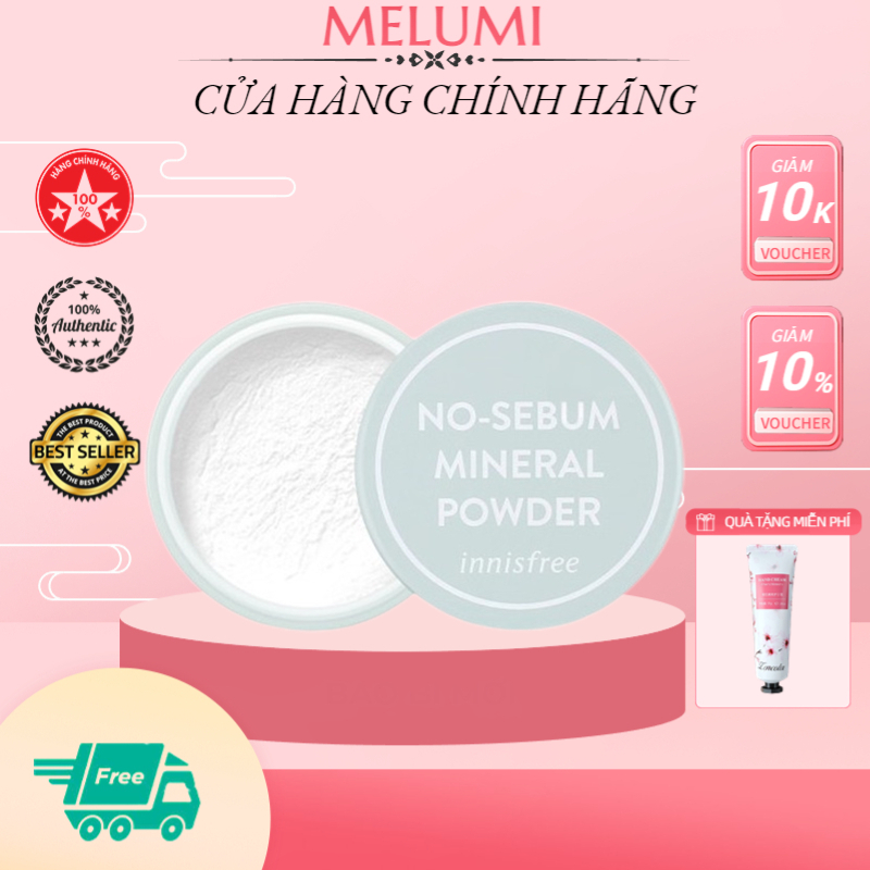 Phấn Phủ Kiềm Dầu Dạng Bột Innisfree No-Sebum Mineral Powder 5g chống thấm nước 🖍️🖍️