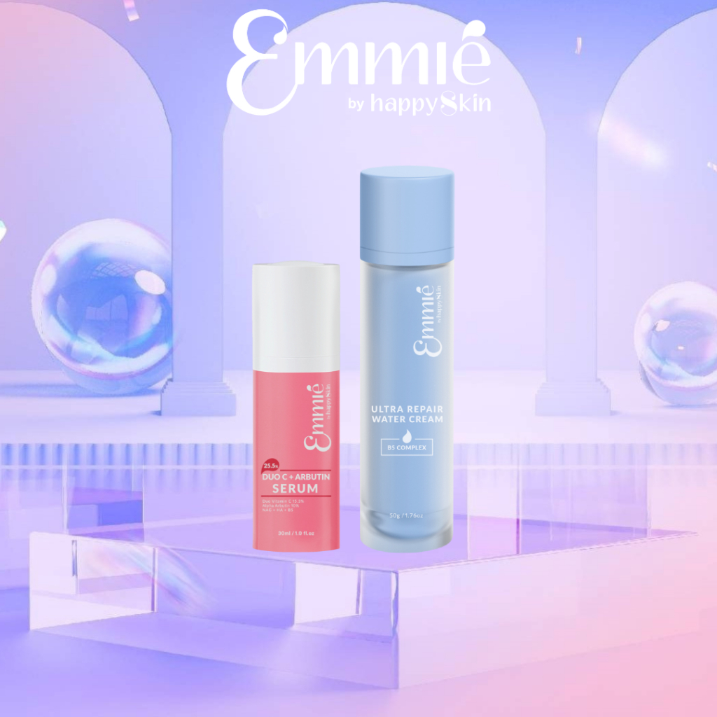 Combo Cấp Ẩm Sáng Da: Kem B5 + Serum C Emmié by HappySkin