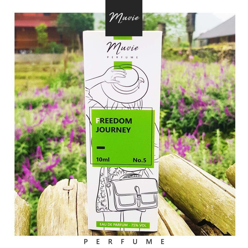 Nước hoa nữ thơm lâu MUVIE Freedom Journey 10ml tươi mát, sảng khoái, trẻ trung